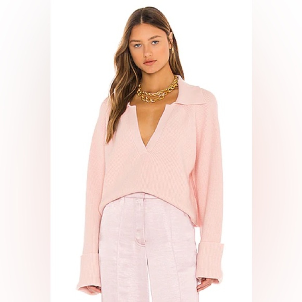 L'Academie x Revolve Harvey Pullover in‎ Blush Pink $188